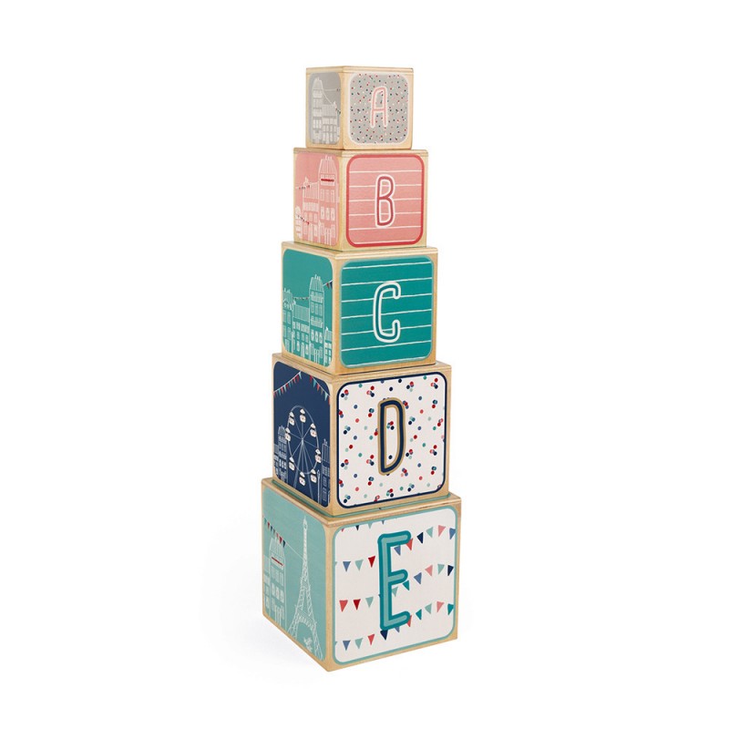 Pyramide 5 Cubes Sophie La Girafe Bois Janod code Bebe 9 Guadel Pyramide 5 Cubes Sophie La Girafe Bois Janod code Bebe 9 Guadel