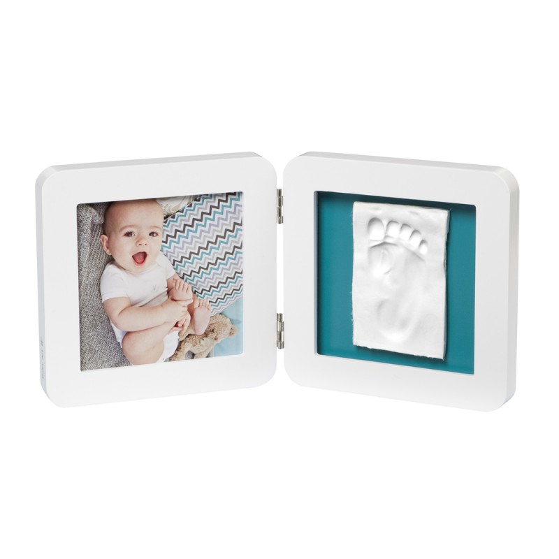 Cadre Empreinte Bebe My Baby Touch Simple White Baby Art code B