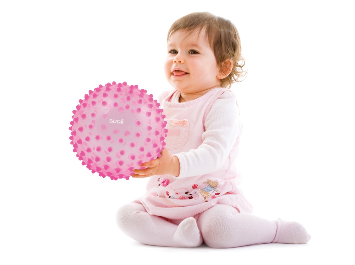 balle bebe sensorielle
