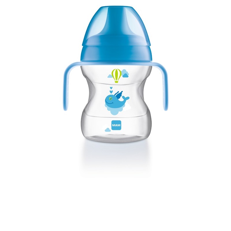 Tasse D Apprentissage Embout Souple 6 Mois Bleu 190 Ml Mam Baby B Tasse D Apprentissage Embout Souple 6 Mois Bleu 190 Ml Mam Baby B