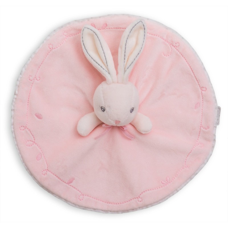 Perle Doudou Rond Lapinou Rose Rose Kaloo code Bebe 9 Guadeloupe