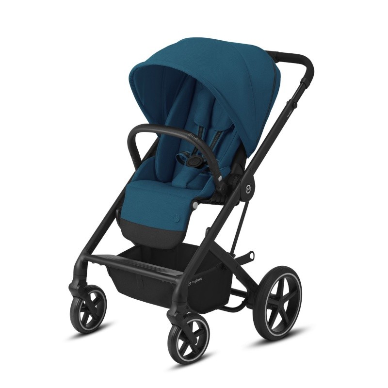 Poussette 4 Roues Balios S Lux Blk River Blue Cybex code Bebe 9 G