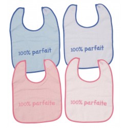 LOT DE 2 BAVOIRS - "100%...