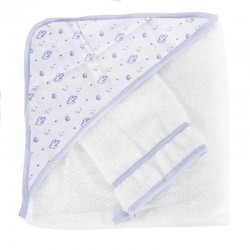 SET DE BAIN CACTUS BLEU