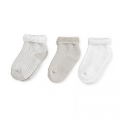 Lot de 3 chaussettes 0-3...