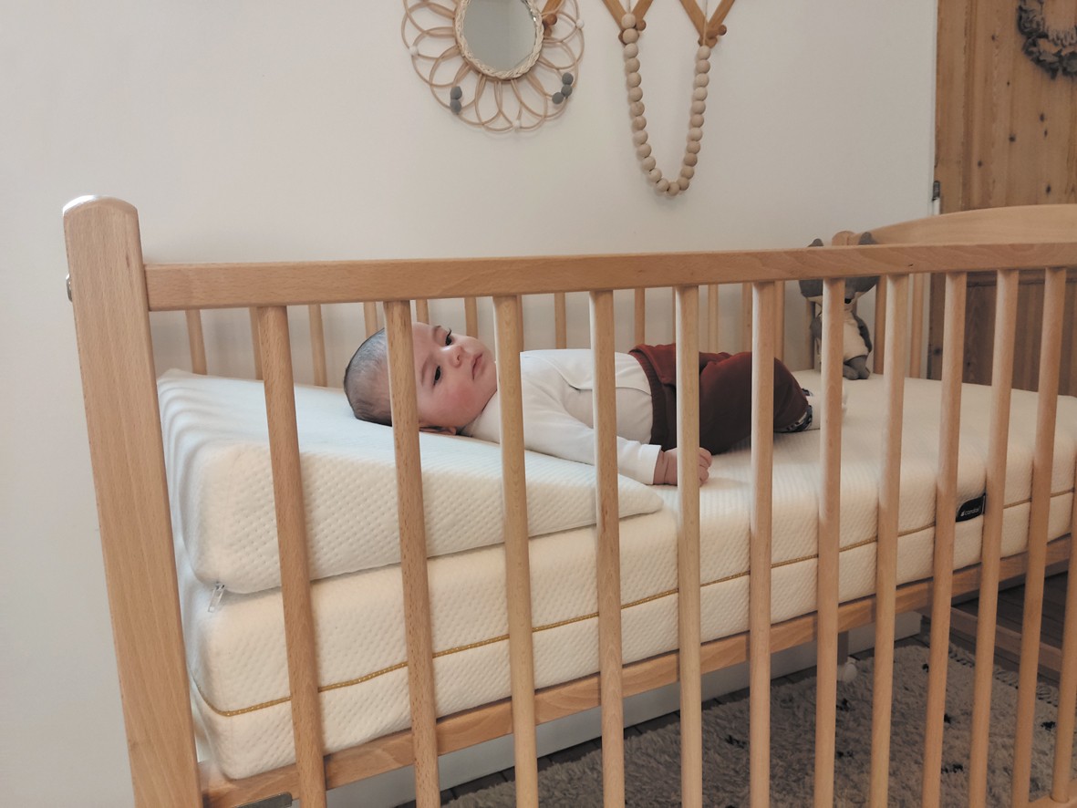 PLAN INCLINE 10° ORGANIC POUR LIT 60X120 CM