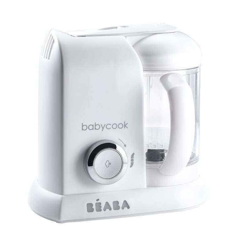 Babycook Solo White Silver Beaba code Bebe 9 Guadeloupe